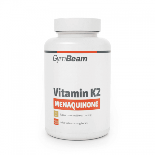 Вітамін K2 (менахінон) GymBeam 90 капсул, код: 8586022211416