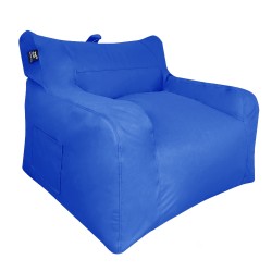 Безкаркасне крісло Tia-Sport Комфорт з кишенями, 800х800х650 мм, синій, код: sm-0657-13