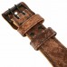 Пояс атлетичний шкіряний Fistrage XL, ширина-15см, коричневий, код: VL-6049_XL