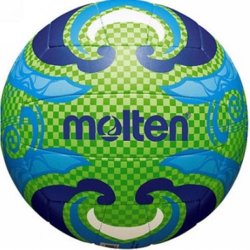 М"яч волейбольний Molten V5B1502-L №5, зелений-синій-блакитний, код: 4905741826574 М"яч волейбольний Molten V5B1502-L №5, зелений-синій-блакитний, код: 4905741826574