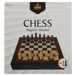 Шахи настільна гра на магнітах Xinliye 240x240 мм, дерево, код: W3301M