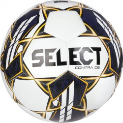 М"яч футбольний Select Contra DB v24 №5, біло-фіолетовий, код: 5703543333110