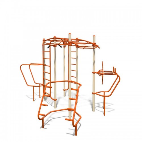 Станція Multifitness Gym InterAtletika 4414х3204х2705 мм, код: MF5.3-SM