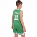 Форма баскетбольна підліткова PlayGame NB-Sport NBA Boston 11 2XL (16-18 років), ріст 160-165см, зелений-білий, код: 6354_2XLGW-S52