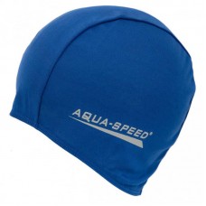 Шапка для плавання Aqua SpeedPolyester Cap синій, код: 5908217664549