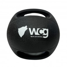 Медбол (медичний м"яч) WCG 12 кг (27 см), чорний, код: W-4001-12kg-IF