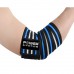 Бинти на лікоть Power System PS-3600 Elbow Wraps 1500х80мм пара, синій-чорний, код: PS-3600_Blue-Black