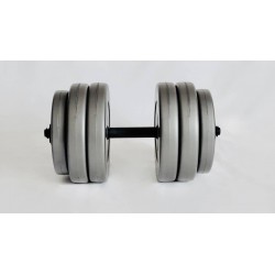 Гантелі WCG Grey 1x25кг, код: 01025G-IF