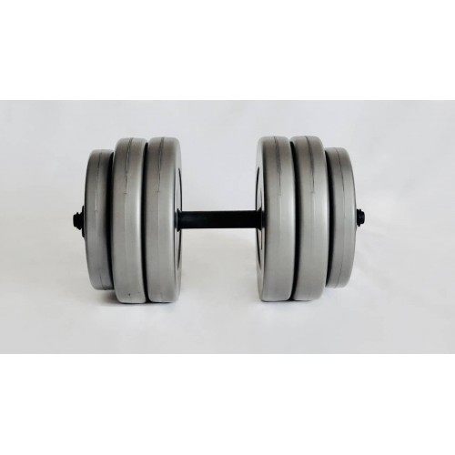 Гантелі WCG Grey 1x25кг, код: 01025G-IF Гантелі WCG Grey 1x25кг, код: 01025G-IF