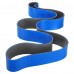 Гума петля для підтягування двошарова FitGo Dual Power Band XL (39-77 кг), синій-сірий, код: 8037-65-S52