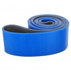 Гума петля для підтягування двошарова FitGo Dual Power Band XL (39-77 кг), синій-сірий, код: 8037-65-S52