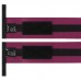 Бинти кистьові для жиму BioGym Strength Wrist Wraps Ezous 320х80мм, 2шт, чорний-фіолетовий, код: C-05_BKV