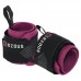 Бинти кистьові для жиму BioGym Strength Wrist Wraps Ezous 320х80мм, 2шт, чорний-фіолетовий, код: C-05_BKV