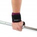 Бинти кистьові для жиму BioGym Strength Wrist Wraps Ezous 320х80мм, 2шт, чорний-фіолетовий, код: C-05_BKV