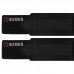 Бинти кистьові для жиму BioGym Strength Wrist Wraps Ezous 320х80мм, 2шт, чорний-фіолетовий, код: C-05_BKV