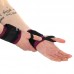 Бинти кистьові для жиму BioGym Strength Wrist Wraps Ezous 320х80мм, 2шт, чорний-фіолетовий, код: C-05_BKV