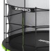 Батут Zipro Jump Pro 10FT (3120 мм) з внутрішньою сіткою, чорний-салатовий, код: 5902659840677-IN