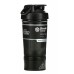 Шейкер спортивний з 2-ма контейнерами BlenderBottle ProStak 22oz/650ml Black, код: PS 22oz Black/Black