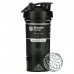 Шейкер спортивний з 2-ма контейнерами BlenderBottle ProStak 22oz/650ml Black, код: PS 22oz Black/Black