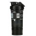 Шейкер спортивний з 2-ма контейнерами BlenderBottle ProStak 22oz/650ml Black, код: PS 22oz Black/Black