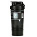 Шейкер спортивний з 2-ма контейнерами BlenderBottle ProStak 22oz/650ml Black, код: PS 22oz Black/Black