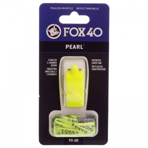 Свисток суддівський Fox40 Pearl салатовий, код: FOX40-PEARL_LG