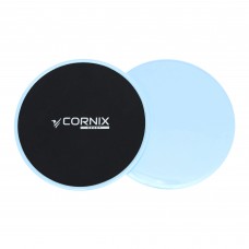 Диски-слайдери для ковзання (глайдингу) Cornix Sliding Disc 2 шт, блакитний, код: XR-0179