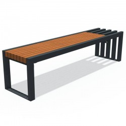 Лавка InterAtletika Саламанка, 1800х440х450 мм, код: LP728.1-B-SM Лавка InterAtletika Саламанка, 1800х440х450 мм, код: LP728.1-B-SM