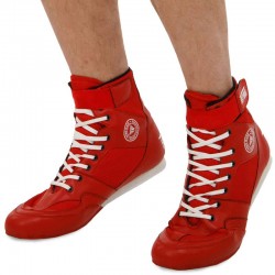 Боксерки кожаные Fistrage, размер 43, червоний, код: VL-4172_43R Боксерки кожаные Fistrage, размер 43, червоний, код: VL-4172_43R