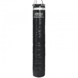 Мішок боксерський Sportko циліндр 1800 мм з кільцем і ланцюгом, чорний, код: MP-4090_BK-S52 Мішок боксерський Sportko циліндр 1800 мм з кільцем і ланцюгом, чорний, код: MP-4090_BK-S52