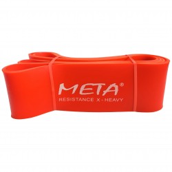 Гумка-петля силова Meta Elastic power band x-Heavy 8,3х208 см, помаранчевий, код: 080101515702