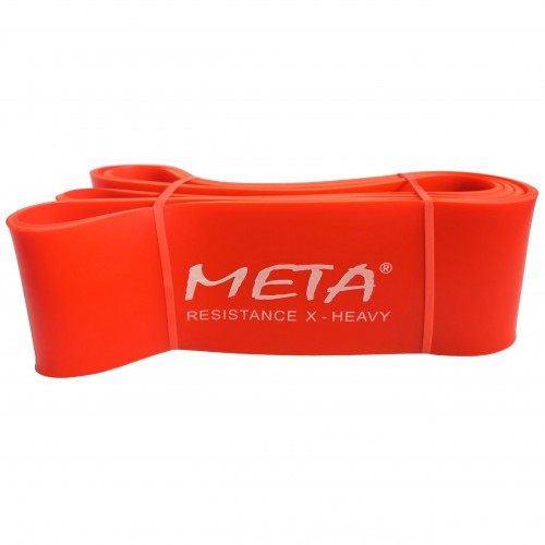 Гумка-петля силова Meta Elastic power band x-Heavy 8,3х208 см, помаранчевий, код: 080101515702
