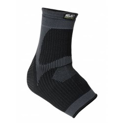 Бандаж на гомілкостоп Select Elastic Ankle Support L, темно-сірий, код: 5703543231324