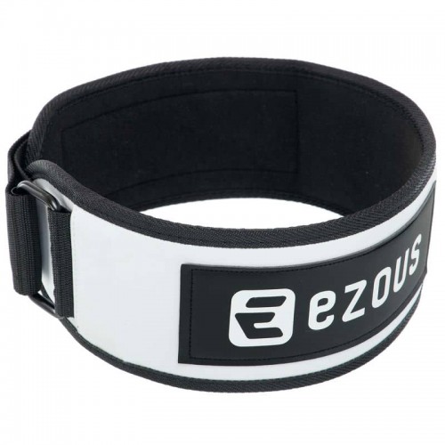 Пояс атлетичний посилений регульований Ezous Leather Sprot Belt розмір S, чорний, код: O-01_S