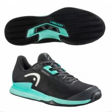 Кросівки для тенісу чоловічі Head Sprint Pro 3.5 Clay bkte, розмір 45 (10,5), чорний, код: 724794188774