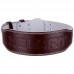 Пояс атлетичний шкіряний Zelart ширина 15см M коричневий, код: SB-165076_M