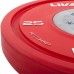 Бамперний диск гумовий LiveUp ø50.5мм, 25кг, червоний, код: LP8335-25