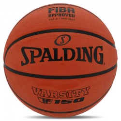 М'яч баскетбольний гумовий Spalding Varsity, №7 помаранчевий, код: 84421Y-S52