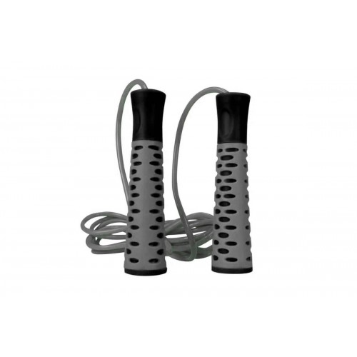 Скакалка PowerPlay сіро-чорна, код: PP_4206_Grey/Black Скакалка PowerPlay сіро-чорна, код: PP_4206_Grey/Black