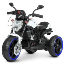 Дитячий електромобіль Bambi Мотоцикл BMW білий, код: M 4534-1-MP