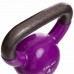 Гиря чугунная с виниловым покрытием Zelart 4кг фиолетовый, код: TA-2680-4-S52