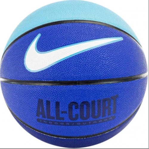 М'яч баскетбольний Nike Everyday All Court 8P Delf, розмір 7, синій-блакитний, код: 887791741325