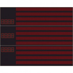 Табло для легкої атлетики LedPlay (5500х4450), код: LA3518