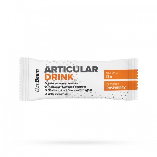 Пробник GymBeam Articular Drink 600x13г, малина, код: 8586022213984-600