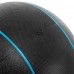 Медбол м"яч медичний дворучний з хватами LiveUp Medicine Ball 7кг, чорний, код: LP8111-7
