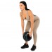 Медбол м"яч медичний дворучний з хватами LiveUp Medicine Ball 7кг, чорний, код: LP8111-7