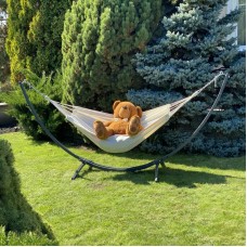 Двомісний монотонний гамак з планкою WCG Wish XXL 2000х1500 мм, білий, код: H-12-2-IF Двомісний монотонний гамак з планкою WCG Wish XXL 2000х1500 мм, білий, код: H-12-2-IF