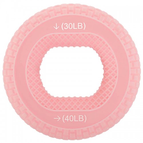 Еспандер кистьовий Кільце Jello навантаження 30LB-40LB, рожевий, код: JLA472_P