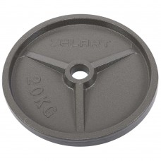 Млинці (диски) сталеві d-52мм Zelart 20кг, сірий, код: TA-7792-20-S52