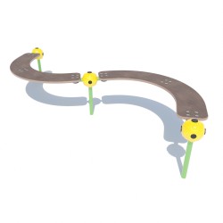 Колода дерев'яна Brustyle 2330х1000х460 мм, код: DIO606.3